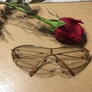 Chanel sunglasses authentic used large frame.